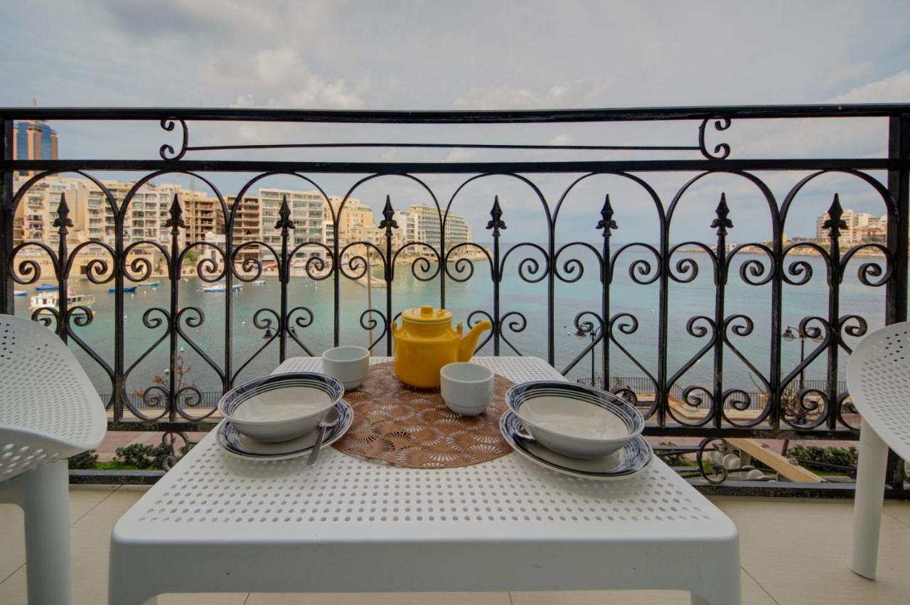 St Julians 2 Bedroom Apartment With Commanding Seaviews By Shortletsmalta St. Julian's Exterior foto